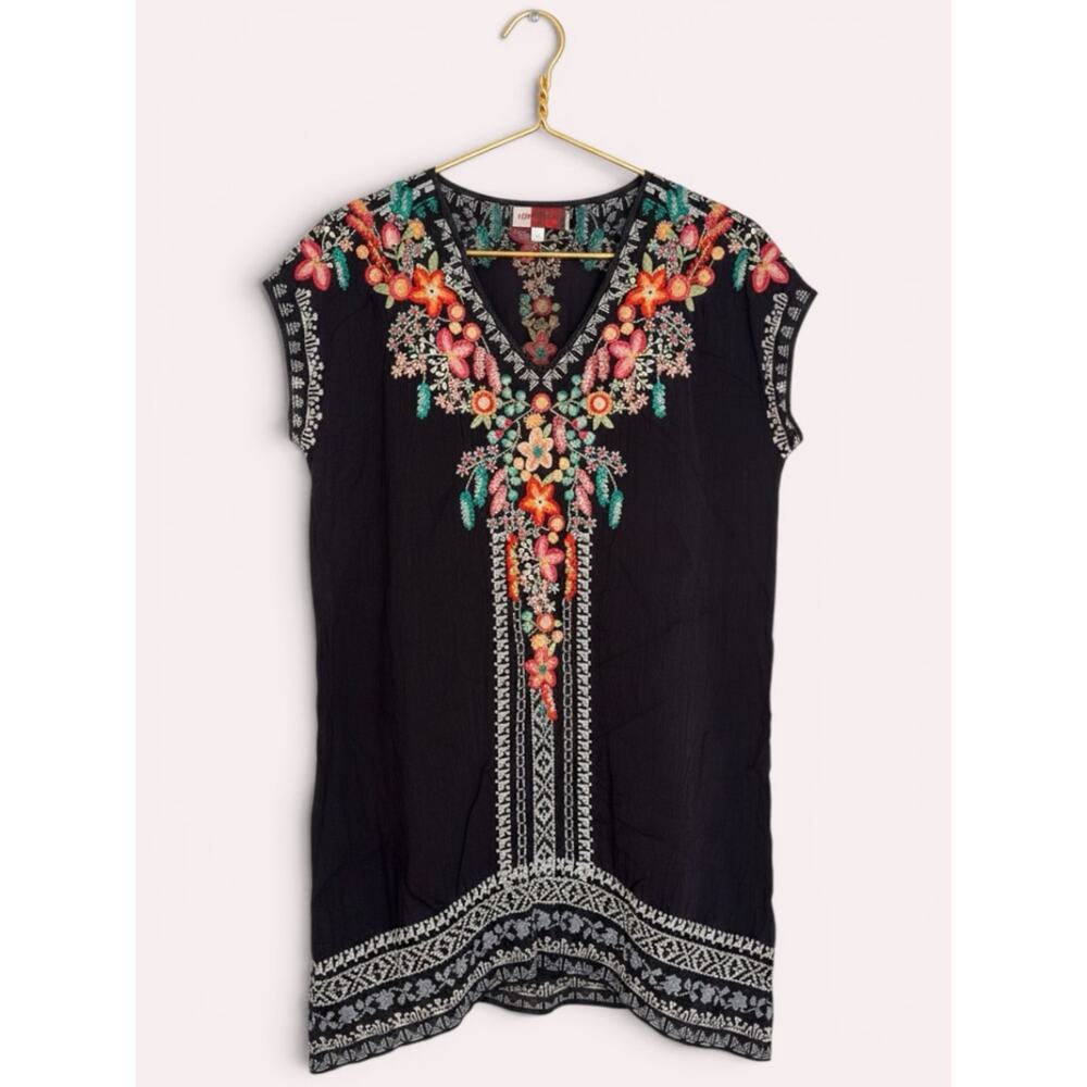 Johnny Was Letty Embroidered Tunic - Picture 2 of 10